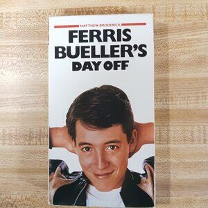Ferris Bueller's Day Off 1986 VHS John Hughes Matthew Broderick Jennifer Grey VG